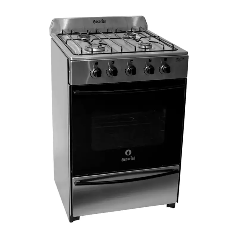 Cocina Gas Natural 56CM Inox Master Classic | Escorial - Imagen 2