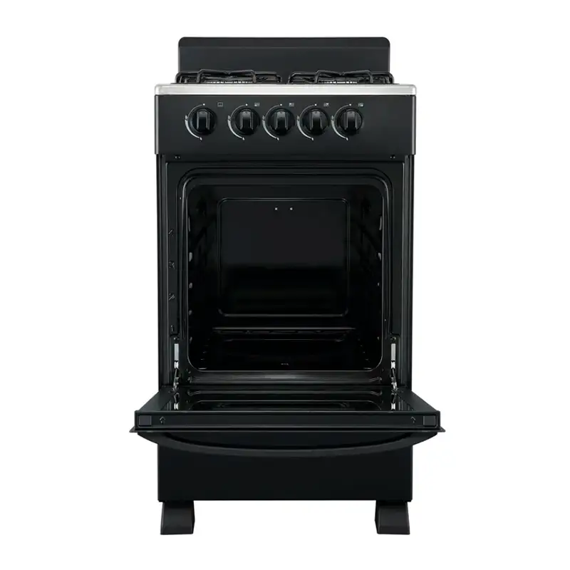 Cocina Multigas 50CM Negra | Sansei - Imagen 2