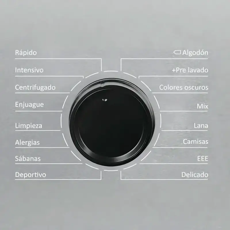 Lavarropas 8KG Carga Frontal Inverter Gris | Enova - Imagen 3