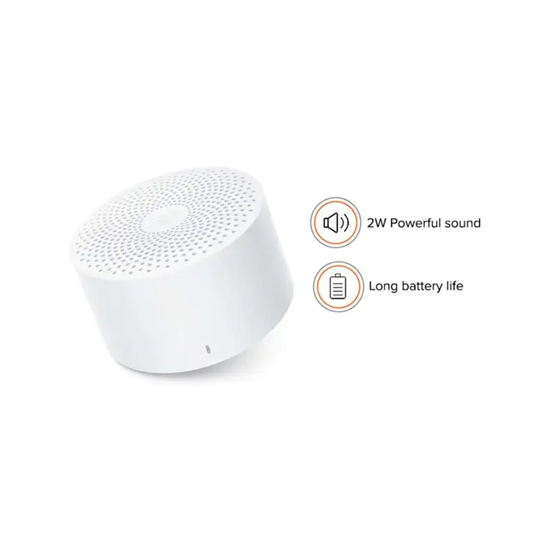Parlante Portátil Bluetooth Speaker 2 2W Blanco | Xiaomi - Imagen 2