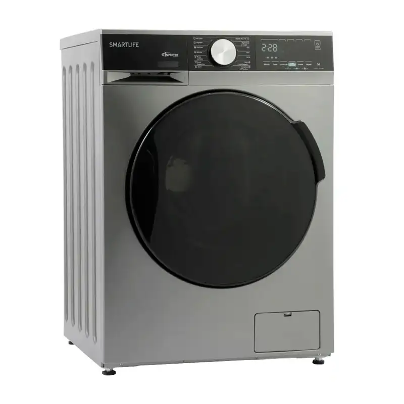 Lavarropas 11.5KG Carga Frontal Inverter Gris | Smartlife - Imagen 2